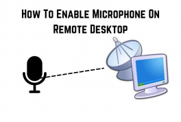 enable microphone on rdp
